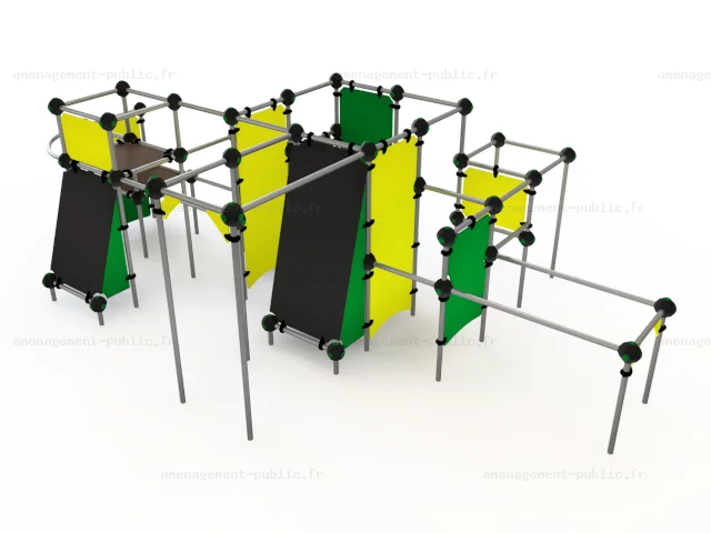 Structure de jeux en plein air Parkour XL2